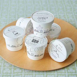 Round White Paper Food Container, Color : Multi Color Multisizes