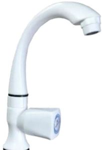 Square 90 Degree PVC Swan Neck Cock