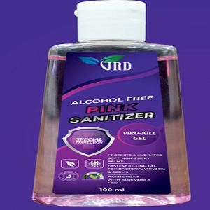 100 Ml Alcohol Free Pink Hand Sanitizer