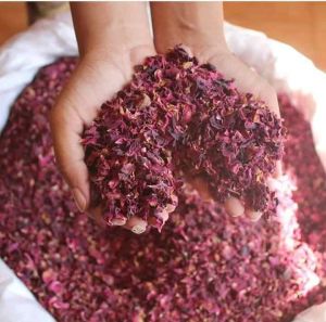 dehydrated rose petals
