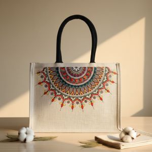 Printed Fancy Jute Bag