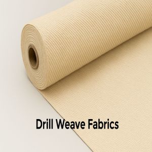 206 GSM 67 Inch Greige Drill Weave Fabric