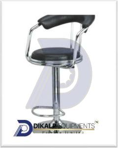 Single Seater Stainless Steel Revolving Chair Modern