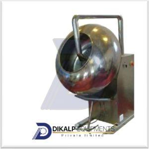 Stainless Steel Lab Coating Pan, Color : Silver