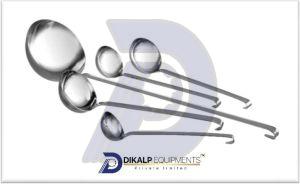 Stainless Steel Laddle, Color : Silver