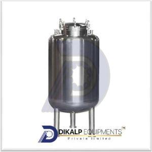 Stainless Steel Storage Tank, Color : Silver