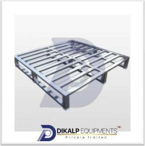 Stainless Steel Pallet, Color : Silver