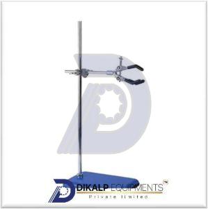 Polished Stainless Steel Retort Stand, Color : Silver