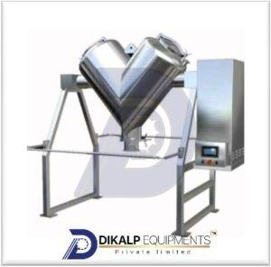 Electric Stainless Steel V Cone Blender, Color : Silver