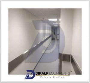 Plain Stanless Steel Wall Guard, Color : Silver