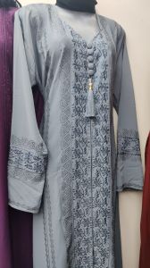 Embroidered Cotton Ladies Burkha Casual Wear, Daily Wear