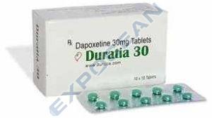 Duratia Dapoxetine Tablet, Packaging Type : Box