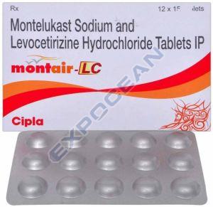 Montair Lc Montelukast Levocetirizine HCL Tablet for Allergy Relief