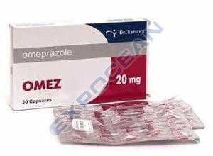 Omez Omeprazole Tablet, Packaging Type : Box for Acid Reflux Relief