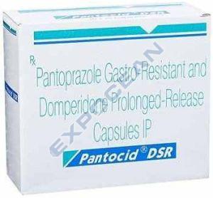 Pantocid DSR Pantoprazole Domperidone Capsule, Packaging Type : Box