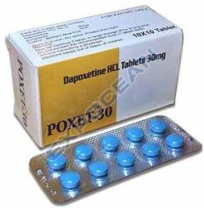 Poxet Dapoxetine Tablet, Packaging Type : Box