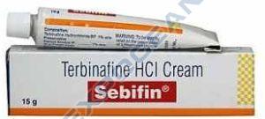 Sebifin Terbinafine HCL Cream, Packaging Size : 15gm