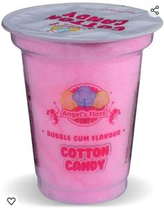 Cotton Candy Plastic Glass, Color : Multicolor