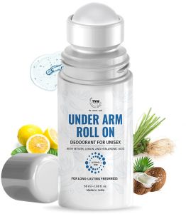 Tnw The Natural Wash Underarm Rollon, Color : Transparent