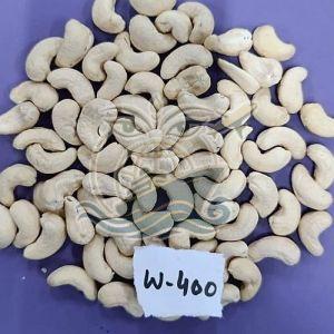 W400 Whole Cashew Nuts, Color : Cream