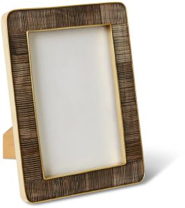 Horn Mosaic Round Wall Mirror Rustic Luxe, Contemporary Decor