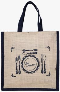 Fancy Jute Lunch Bags