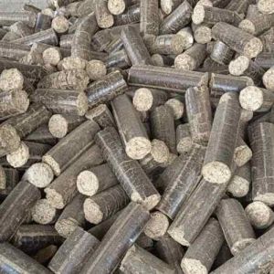 90mm Groundnut Shell Briquettes, Color : Brown for Fuel Heating