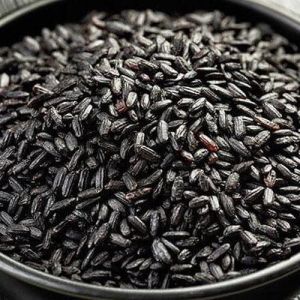 Organic Long Grain Black Rice for Cooking