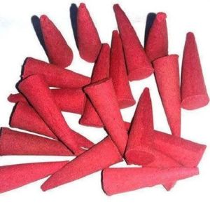Rose Dhoop Cones