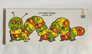 Wooden Alphabet Puzzle Tray Toy