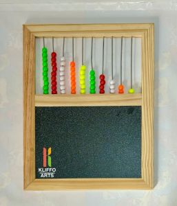 Wooden Slate Abacus Toy