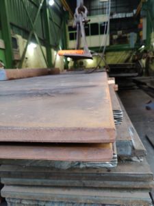 H R Mild Steel Slabs, Color : Grey, Silver for Countertop, Flooring