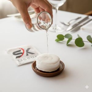 Magic Tissues Compressed Tablet Coin Napkins