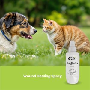 Wound Healing Spray, Brand Name : Paw Smooth, Form : Liquid
