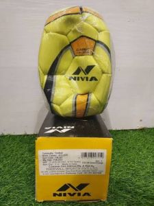 Leather Nike Footballs, Color : Yellow