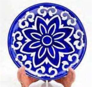 Printed Dinner Plates, Shape : Round For Home