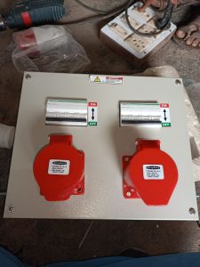 Industrial Plug Socket, Color : Grey, Display Type : Analogue