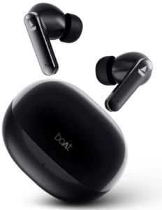 Plastic Boat Earphones, Color : Black Folding, In-Ear