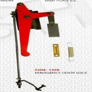 Chrome Plated Stainless Steel COM-1328 Emergency Door Lock