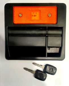 COM-1344 Baggage (Dicky)box Handle WITH Krys (whith Indicator)