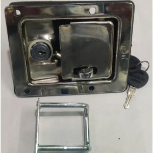 COM-1428 (Stainless Steel Double Locking ) Canopy Lock WITH Keys