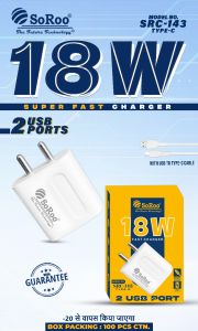 500-1000Mhz USB Mobile Charger, Color : White, Brand Name : Soroo