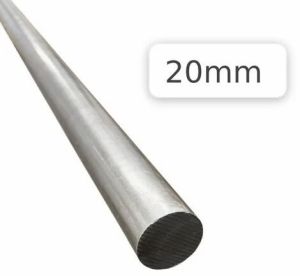 20mm Mild Steel Round Bright Bar, Color : Silver for Industrial Usage