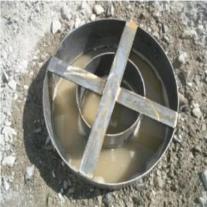 Double Ring Infiltrometer, Shape : Rounded