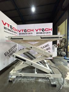 Heavy-Duty Mild Steel (MS) Hydraulic Goods Scissor Lift