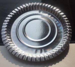 Polished Paper Plate Dies, Color : Silver