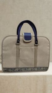 Jute Laptop Bags, Color : Natural For Office, Confrence