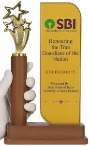 Premium Wooden Trophy