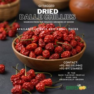 dried dalle cherry pepper chilli