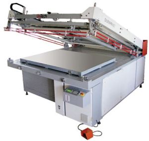 Duraprint Semi-automatic Screen Printing Press, Color : Grey